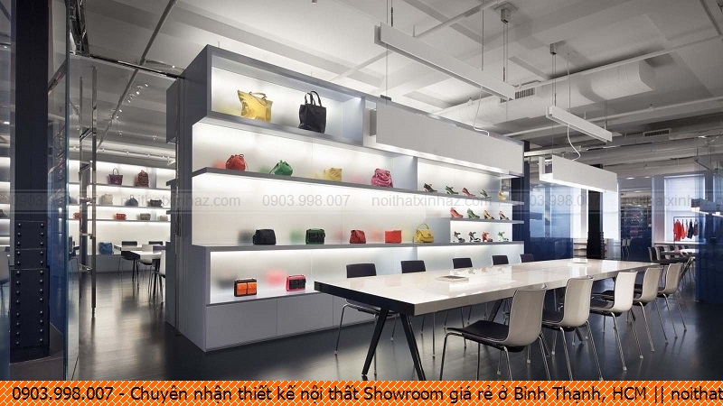 Chuyên nhận thiết kế nội thất Showroom giá rẻ ở Bình Thạnh, HCM