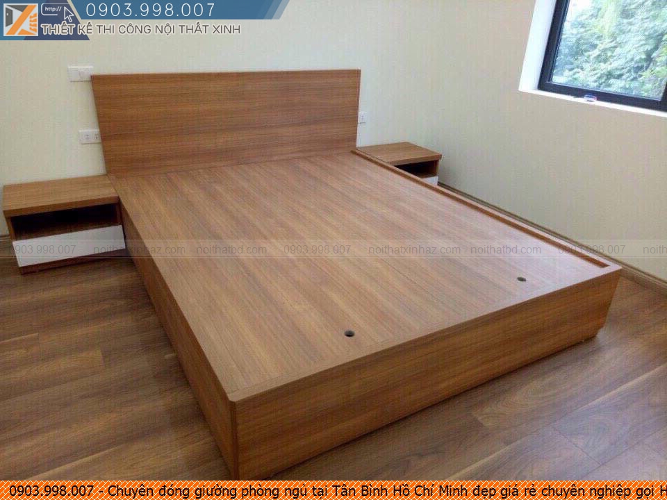 Chuyên đóng giường phòng ngủ tại Tân Bình Hồ Chí Minh đẹp giá rẻ chuyên nghiệp gọi Hotline 0903998007