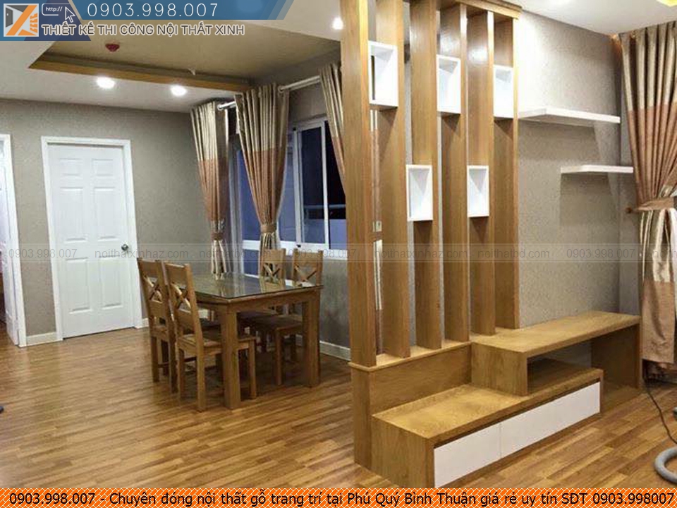 Chuyên đóng nội thất gỗ trang trí tại Phú Quý Bình Thuận giá rẻ uy tín SĐT 0903.998007