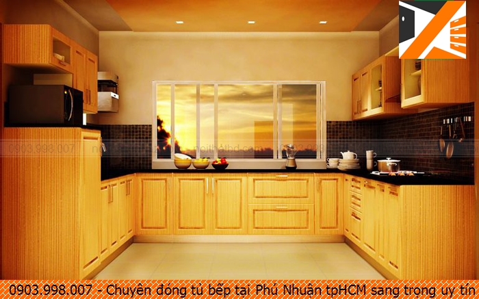 Chuyên đóng tủ bếp tại Phú Nhuận tpHCM sang trọng uy tín gọi 0903.998007