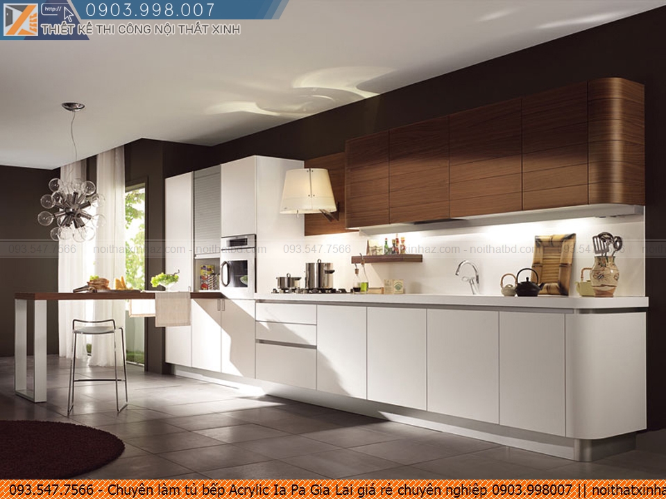 Chuyên làm tủ bếp Acrylic Ia Pa Gia Lai giá rẻ chuyên nghiệp 0903.998007