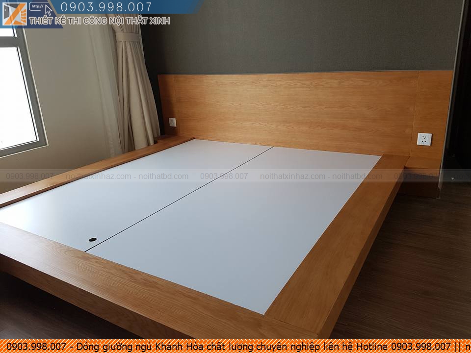 Đóng giường ngủ Khánh Hòa chất lượng chuyên nghiệp liên hệ Hotline 0903.998.007