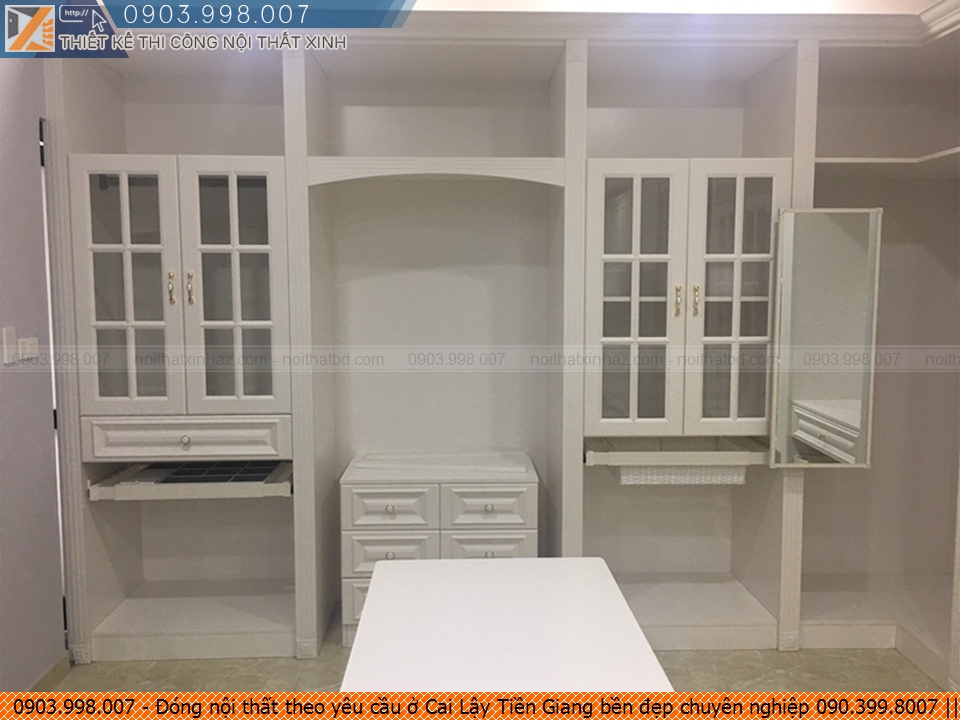 Đóng nội thất theo yêu cầu ở Cai Lậy Tiền Giang bền đẹp chuyên nghiệp 090.399.8007