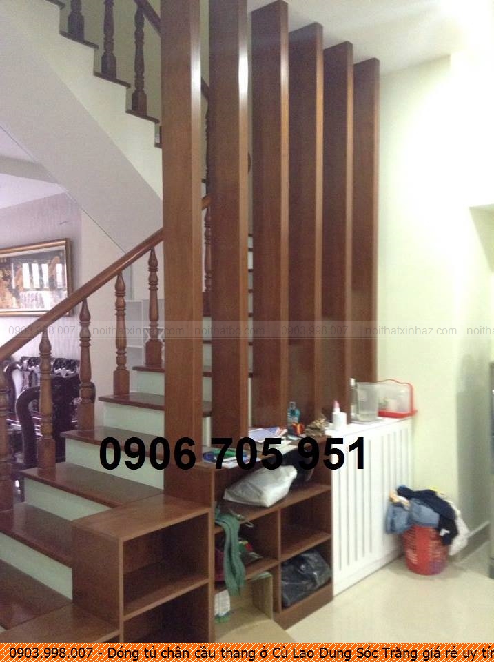 Đóng tủ chân cầu thang ở Cù Lao Dung Sóc Trăng giá rẻ uy tín gọi SĐT 0903.998007