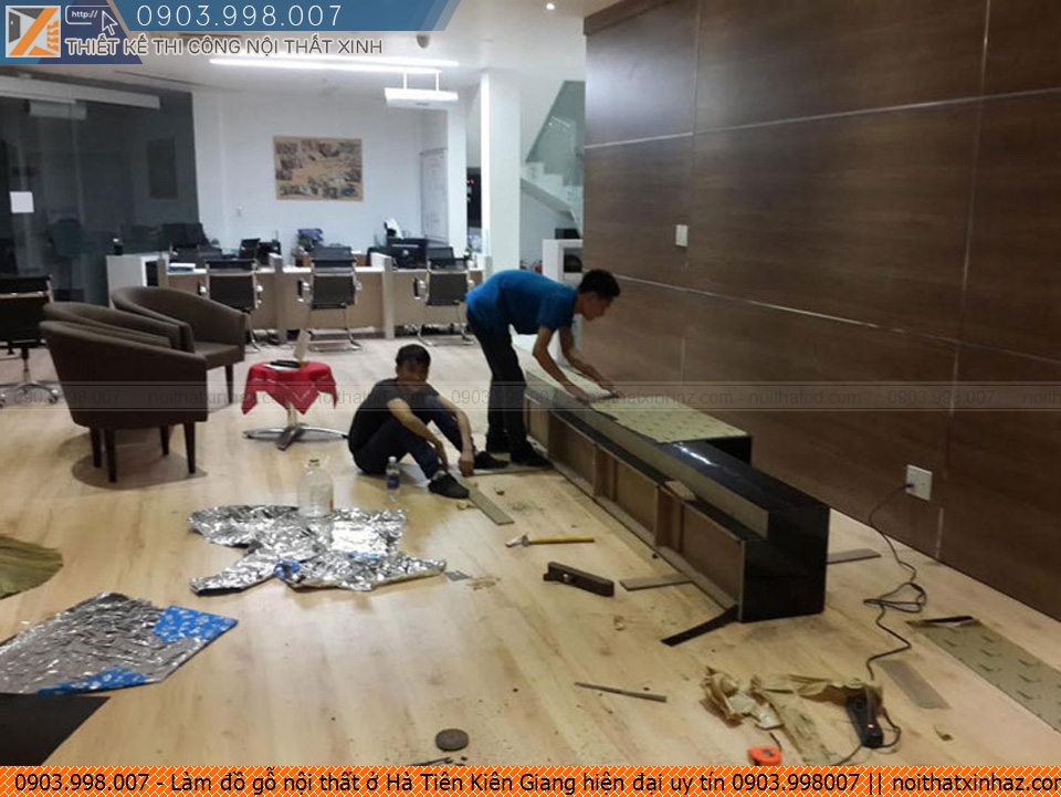 Làm đồ gỗ nội thất ở Hà Tiên Kiên Giang hiện đại uy tín 0903.998007