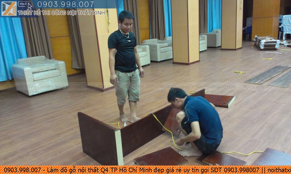 Làm đồ gỗ nội thất Q4 TP Hồ Chí Minh đẹp giá rẻ uy tín gọi SĐT 0903.998007