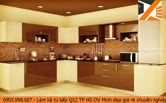 Làm kệ tủ bếp Q12 TP Hồ Chí Minh đẹp giá rẻ chuyên nghiệp liên hệ SĐT 0903998007