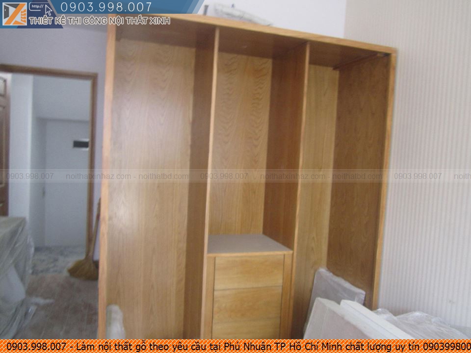 Làm nội thất gỗ theo yêu cầu tại Phú Nhuận TP Hồ Chí Minh chất lượng uy tín 0903998007