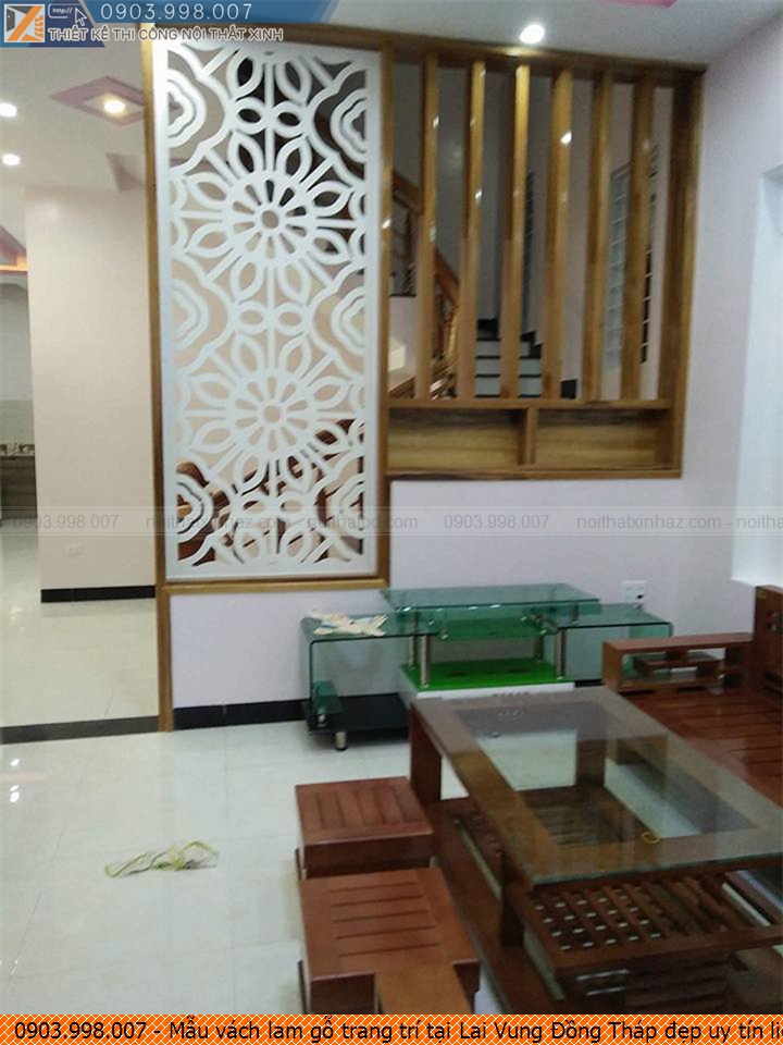 Mẫu vách lam gỗ trang trí tại Lai Vung Đồng Tháp đẹp uy tín liên hệ SĐT 090.3998.007