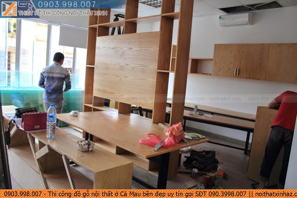 Thi công đồ gỗ nội thất ở Cà Mau bền đẹp uy tín gọi SĐT 090.3998.007