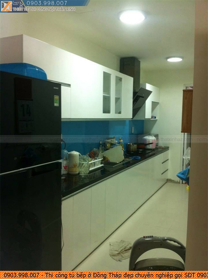 Thi công tủ bếp ở Đồng Tháp đẹp chuyên nghiệp gọi SĐT 0903998007