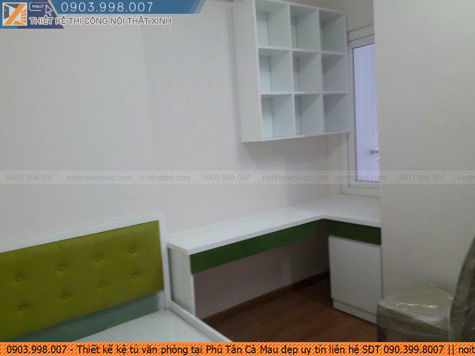 Thiết kế kệ tủ văn phòng tại Phú Tân Cà Mau đẹp uy tín liên hệ SĐT 090.399.8007