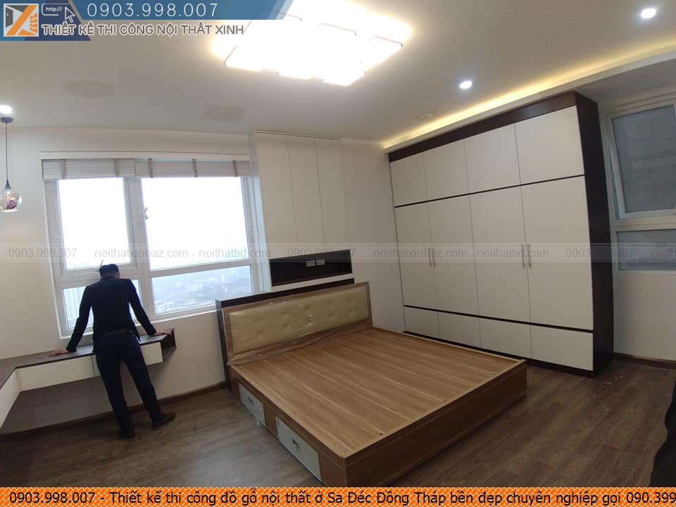 Thiết kế thi công đồ gỗ nội thất ở Sa Đéc Đồng Tháp bền đẹp chuyên nghiệp gọi 090.399.8007