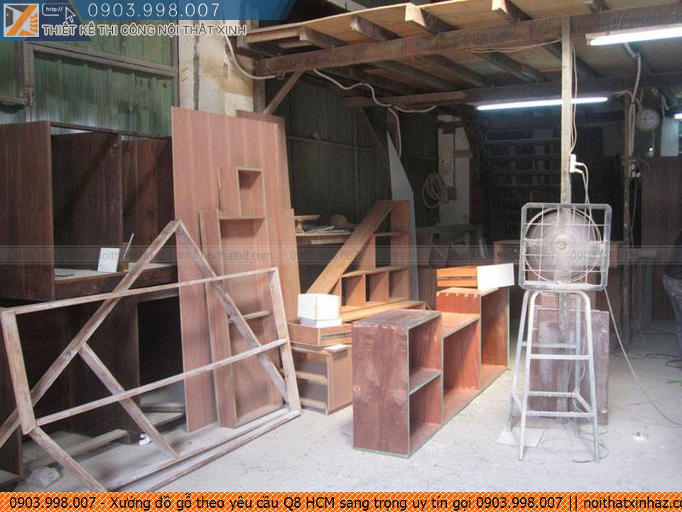 Xưởng đồ gỗ theo yêu cầu Q8 HCM sang trọng uy tín gọi 0903.998.007