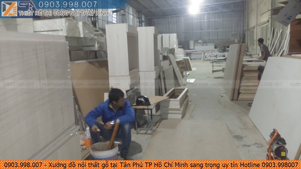 Xưởng đồ nội thất gỗ tại Tân Phú TP Hồ Chí Minh sang trọng uy tín Hotline 0903.998007