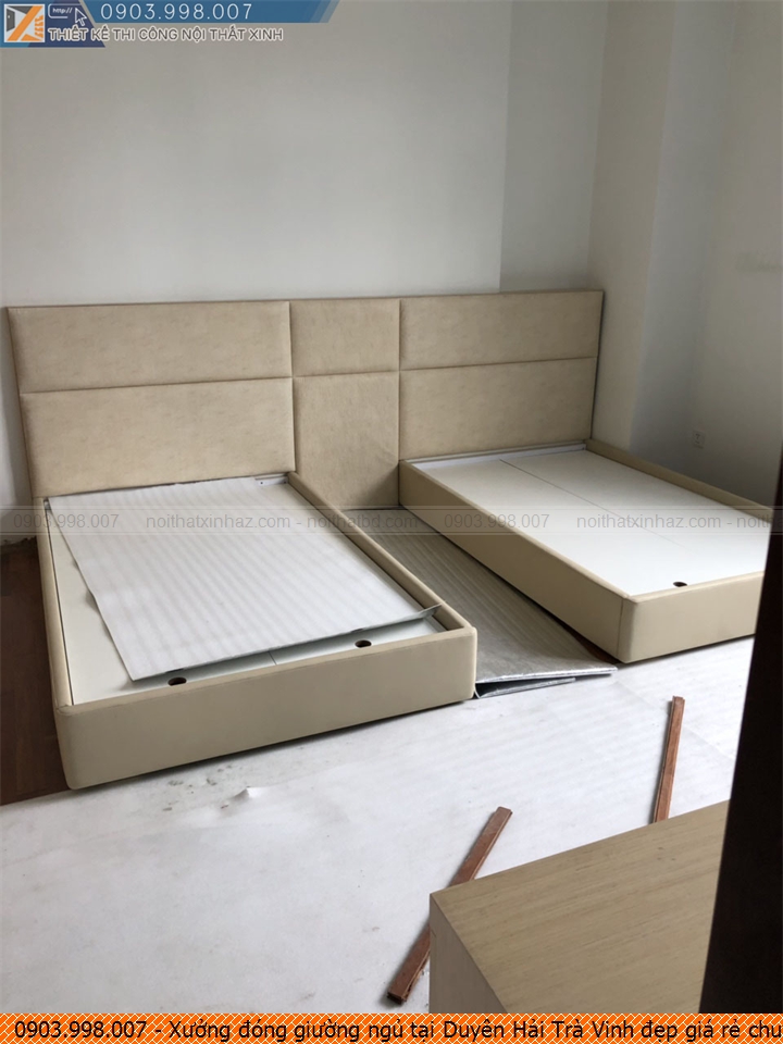 Xưởng đóng giường ngủ tại Duyên Hải Trà Vinh đẹp giá rẻ chuyên nghiệp liên hệ SĐT 090.399.8007
