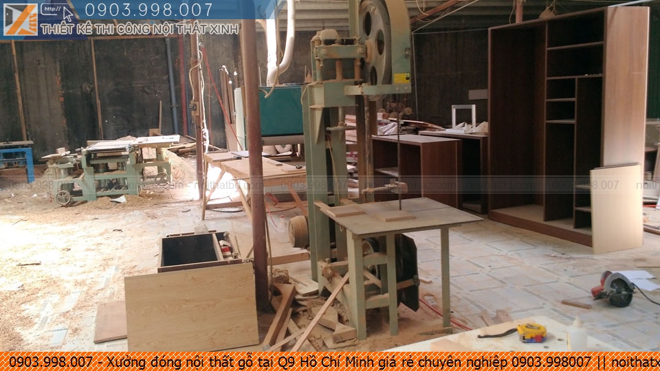 Xưởng đóng nội thất gỗ tại Q9 Hồ Chí Minh giá rẻ chuyên nghiệp 0903.998007