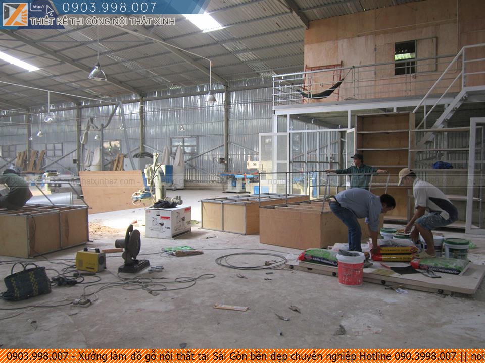 Xưởng làm đồ gỗ nội thất tại Sài Gòn bền đẹp chuyên nghiệp Hotline 090.3998.007