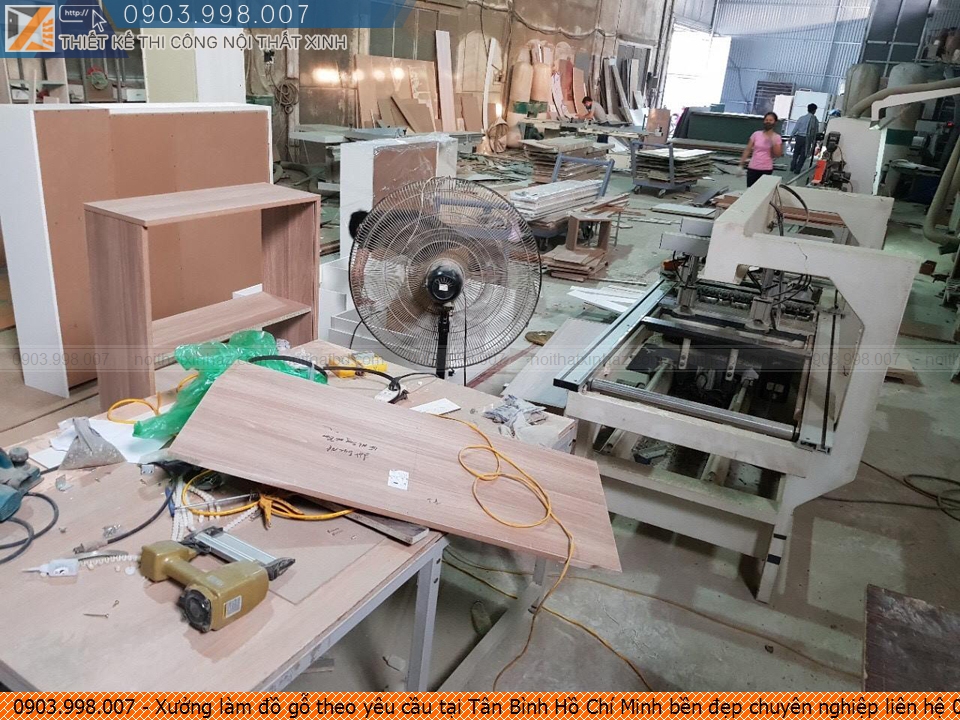 Xưởng làm đồ gỗ theo yêu cầu tại Tân Bình Hồ Chí Minh bền đẹp chuyên nghiệp liên hệ 0903998007