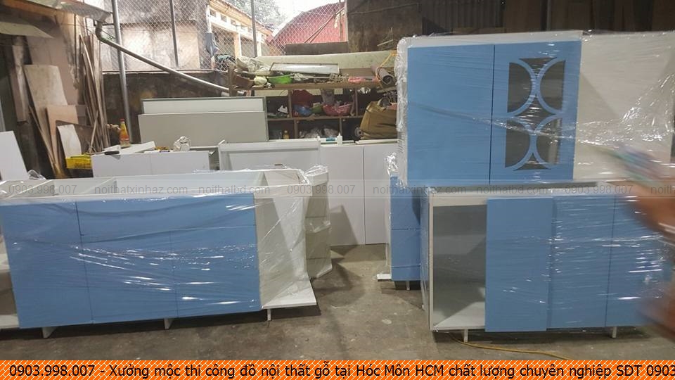 Xưởng mộc thi công đồ nội thất gỗ tại Hóc Môn HCM chất lượng chuyên nghiệp SĐT 0903.998007