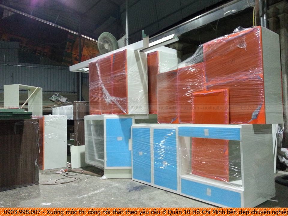Xưởng mộc thi công nội thất theo yêu cầu ở Quận 10 Hồ Chí Minh bền đẹp chuyên nghiệp 090.399.8007